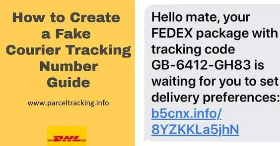 Create Fake Tracking Number Online